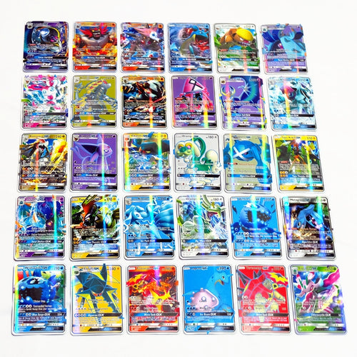 200 Pcs GX MEGA Shining TAKARA TOMY Cards Game Pokemon Battle Carte Trading Cards Game Children Toy