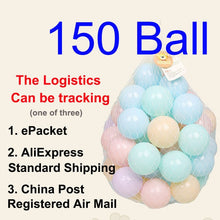 Load image into Gallery viewer, Colors Baby Plastic Balls Water Pool Ocean Wave Ball Kids Swim Pit With Basketball Hoop Play House Outdoors Tents Toy HYQ2